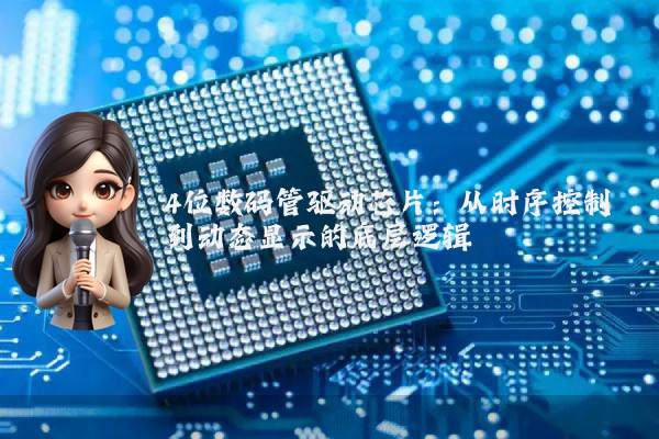 4位数码管驱动芯片：从时序控制到动态显示的底层逻辑