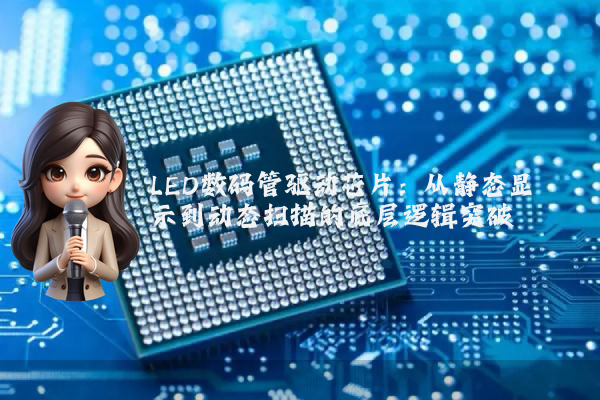 LED数码管驱动芯片:从静态显示到动态扫描的底层逻辑突破